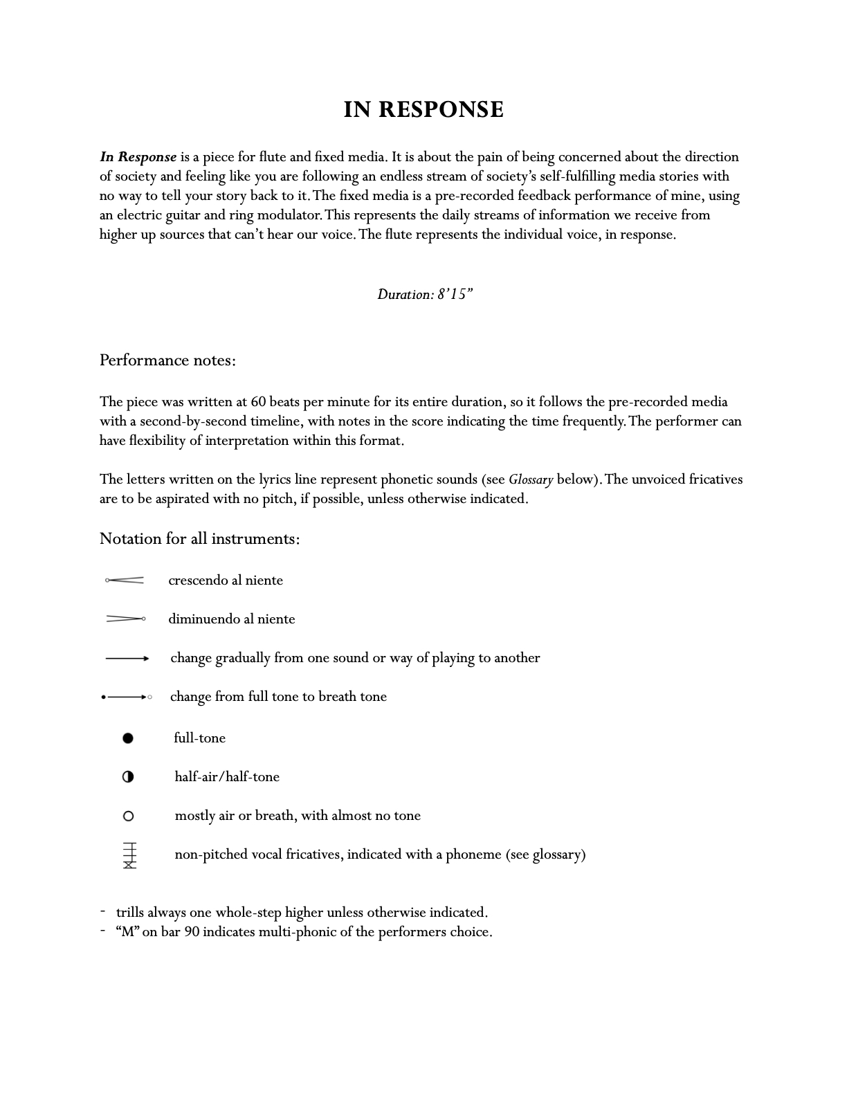 In Response - Page 1